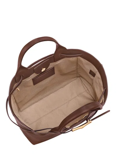Longchamp Roseau Smart In Brown