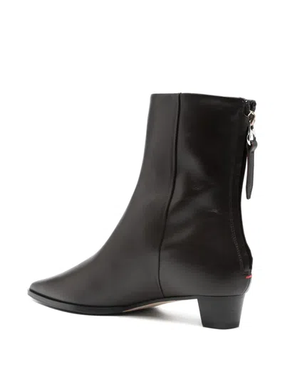 Aeyde Harriet Ankle Boots In Black