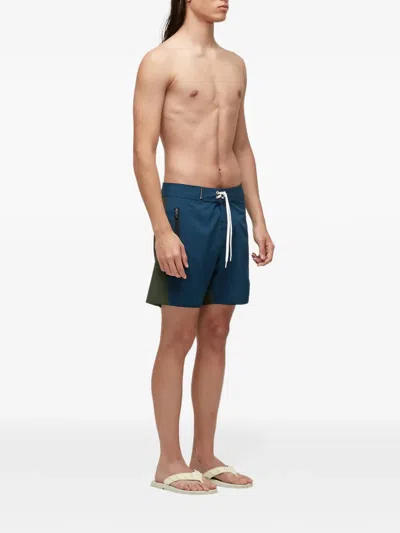 Osklen Drawstring Swim Shorts In Blue