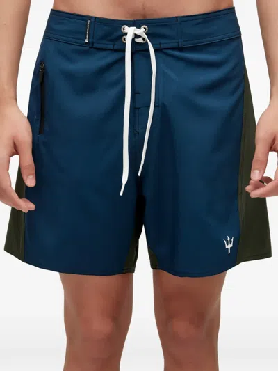 Osklen Drawstring Swim Shorts In Blue