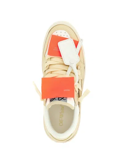 Off-white Perforated Leather Sneaker In White