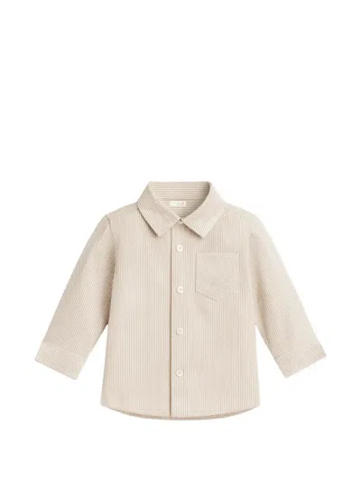 Mininio Belt-loops Trousers Set (set Of Four) In Neutral