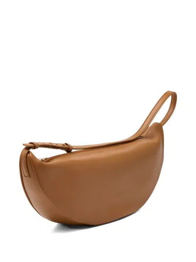 Marsèll Volta Leather Shoulder Bag In Brown