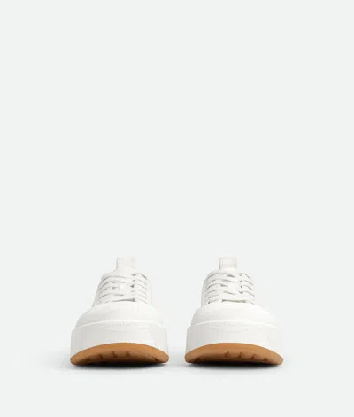 Bottega Veneta Vulcan Platform Sneaker In White