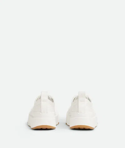 Bottega Veneta Vulcan Platform Sneaker In White