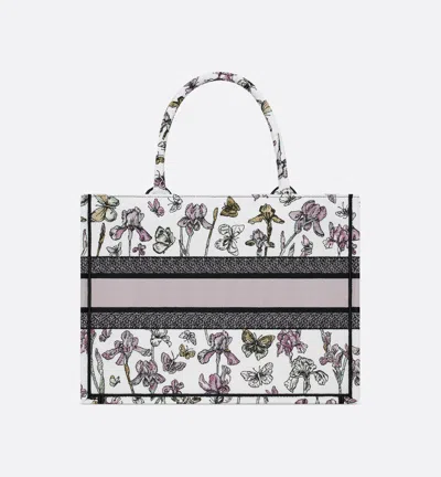 Dior Medium  Book Tote In Multi