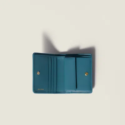 Miu Miu Wallets In Blue