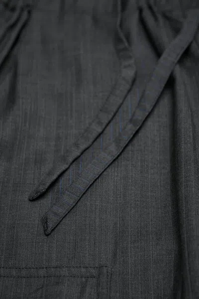 Geoffrey B Small Exaggerated Volume 6-pocket Cargo Trouser In Gray