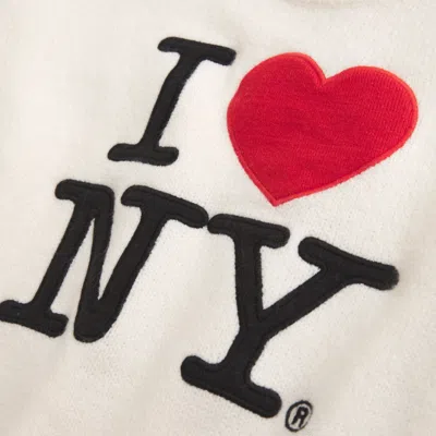 Abercrombie & Fitch The A&f Madeline Nyc Crew Sweater In White