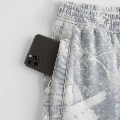 Abercrombie & Fitch Ypb Terry Open-hem Sweatpant In Gray