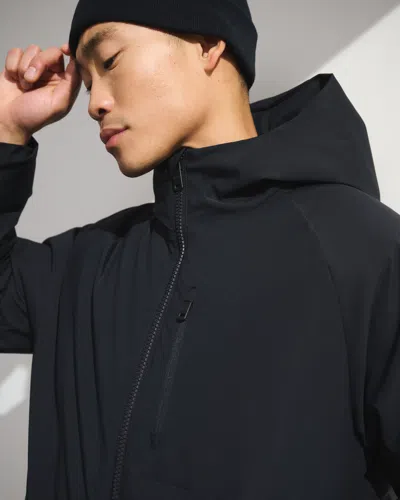 Abercrombie & Fitch Ypb On The Go Tech Jacket In Black