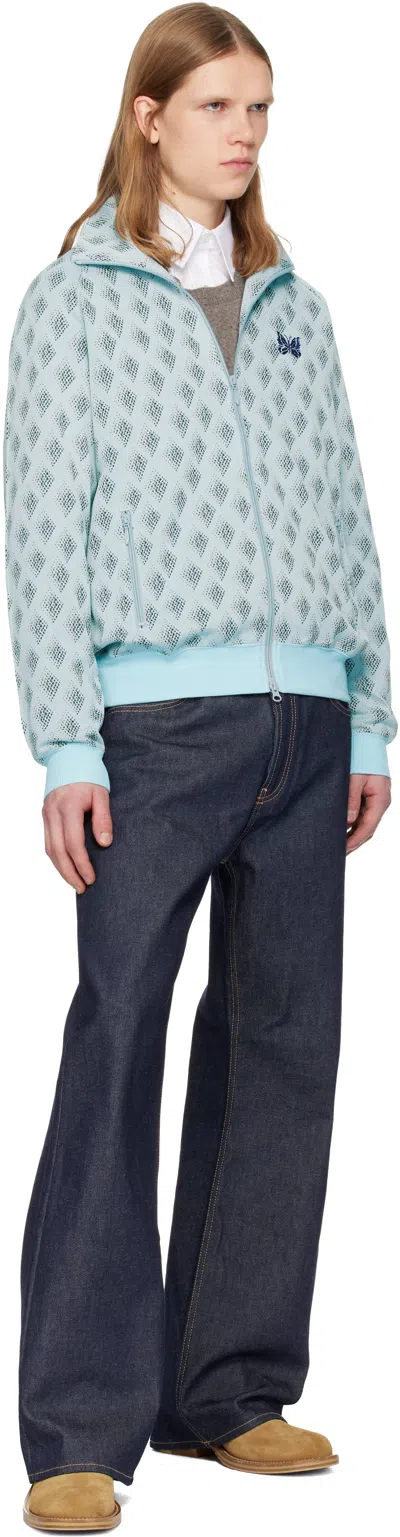 Needles Blue Diamond Track Jacket In Blue