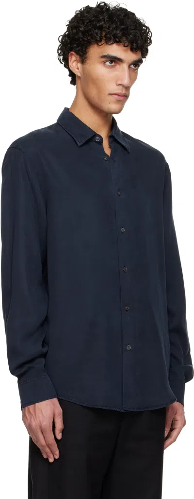 Hope Navy Regular Fit Shirt In Blue