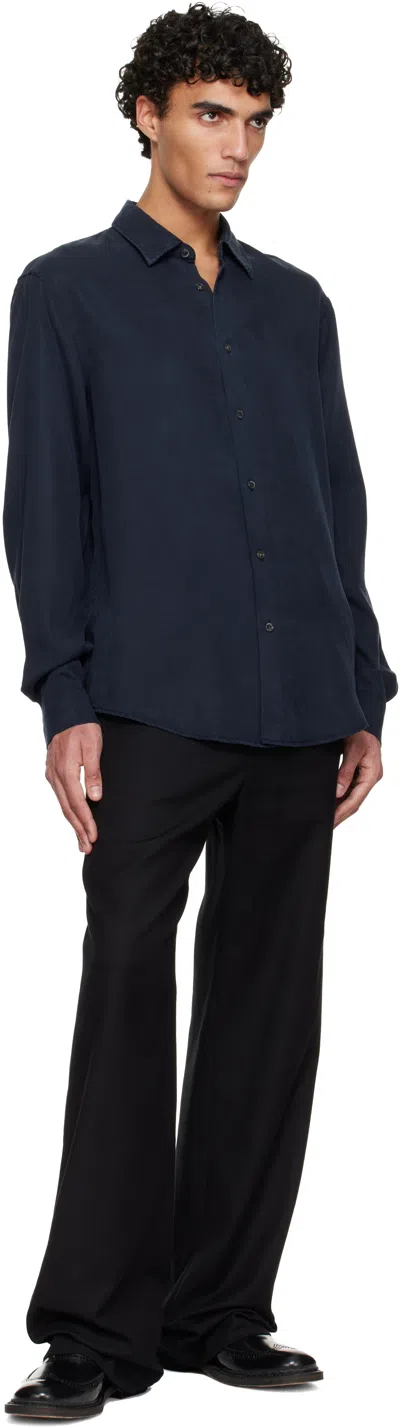Hope Navy Regular Fit Shirt In Blue