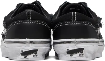 Vans Old Skool 36 Vibram Distressed Sneakers Silver In Black