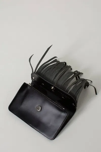 Comme Des Garçons Fringe Wallet Black Small