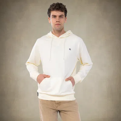 Members Only Pullover Hooded Sweatshirt In White