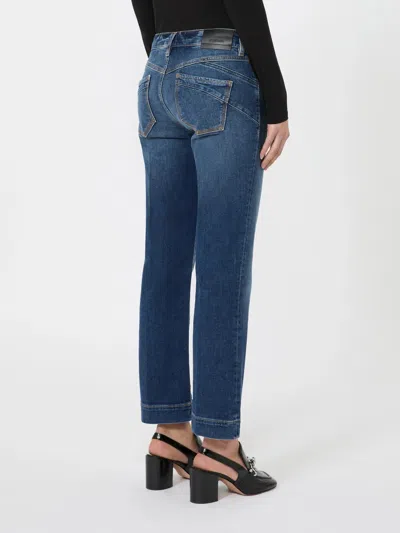 Sportmax Belt Loop Jeans In Blue