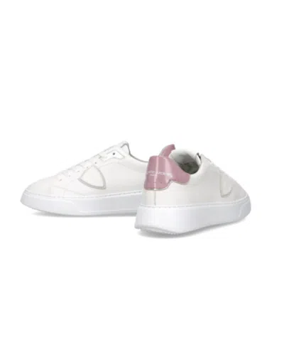 Philippe Model Temple Low Lace-up Sneakers In Animal Print