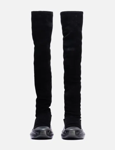 Rick Owens Drkshdw Corduroy Stocking Ramone Sneakers