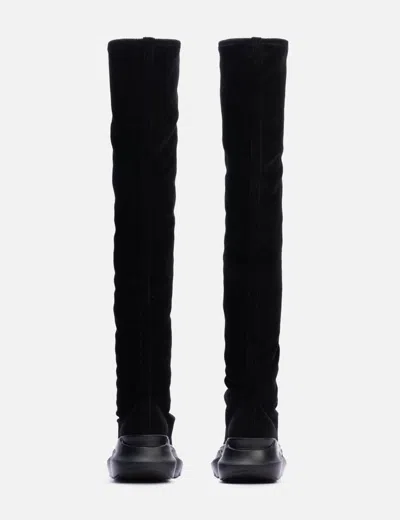 Rick Owens Drkshdw Corduroy Stocking Ramone Sneakers