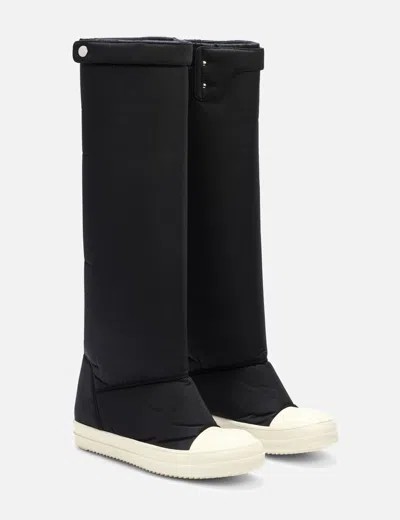 Rick Owens Drkshdw Elephant Sneaker Boots In Black