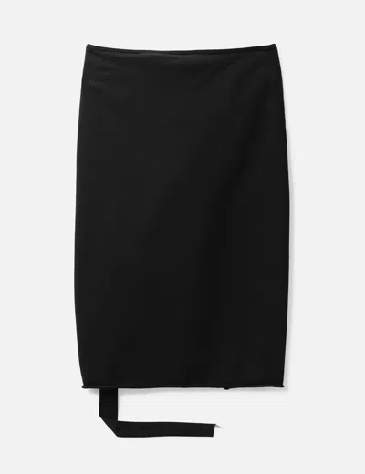 Rick Owens Drkshdw Edfu Skirt In Black