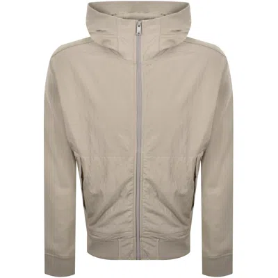 Boss Casual Boss Ze Protective Jacket Beige In Sand