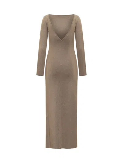 Max Mara Dress In Brown