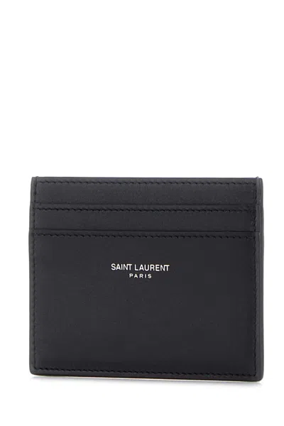 Saint Laurent Wallets In Black