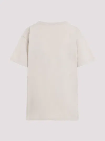 Maison Margiela Number Print Graphic Relaxed Fit T Shirt In Neutral