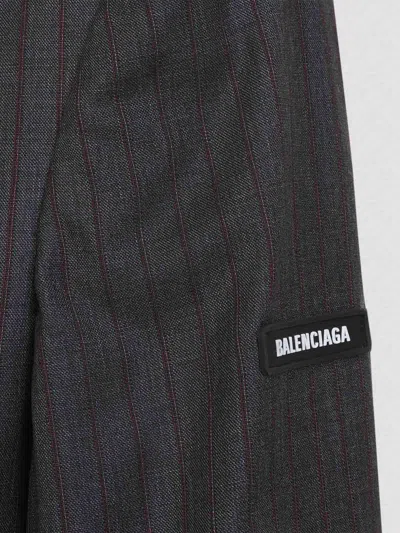 Balenciaga C.p.company Denim Blazer With Double-breasted Design In Black