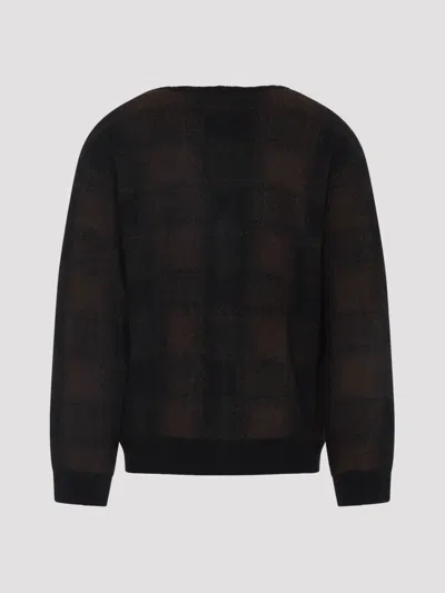 Carhartt Wip Embroidered Acrylic Blend Everson Cardigan In Black