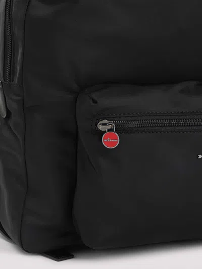 Kiton Polyamide Backpack In Black
