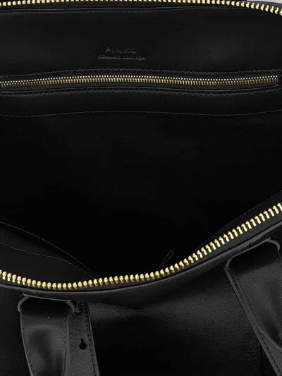 Pinko Escape Maxi Handbag In Black