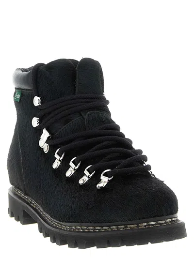 Junya Watanabe Paraboot Collaboration Ankle Boots In Black