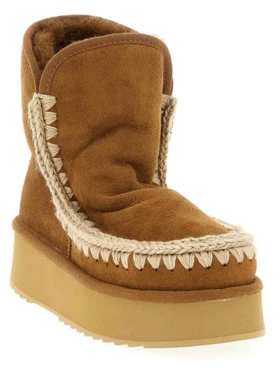 Mou Ankle Boots In Brown