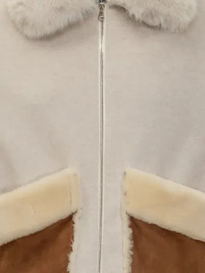 Ava Adore Textured Zip-up Jacket In Multi