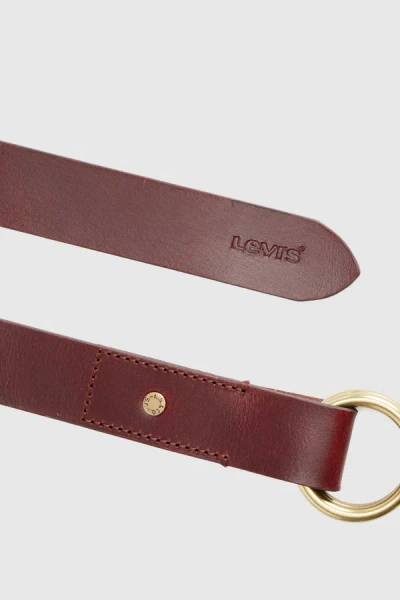 Levi's Cameron Long Length Belt In Brown