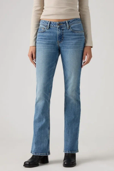 Levi's Low Slim Boot Jeans In Blue