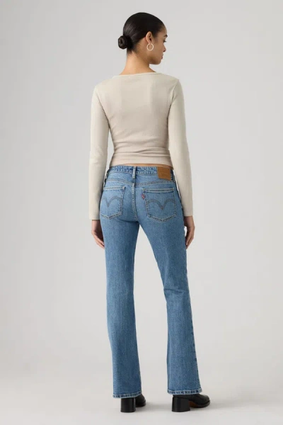 Levi's Low Slim Boot Jeans In Blue