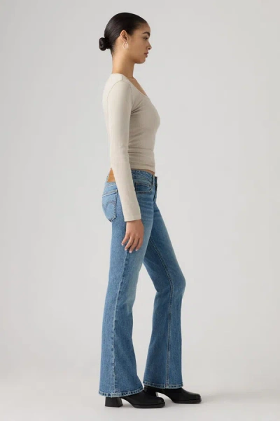 Levi's Low Slim Boot Jeans In Blue