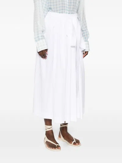 Ermanno Scervino Cotton Long Skirt In Multi