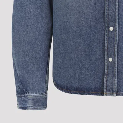 Givenchy Shirts Blue In Blue