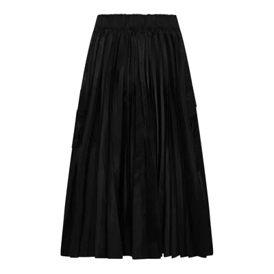 Sacai Skirts Blacks And Greys In Black