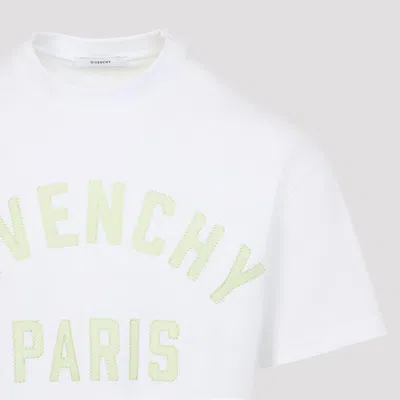 Givenchy Classic Cotton T-shirt With Tonal Logo For Men In White
