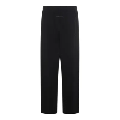 Mm6 Maison Margiela Trousers Blacks And Greys In Multi
