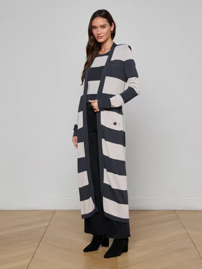 L'agence Berlin Duster Cardigan In Multi