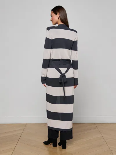 L'agence Berlin Duster Cardigan In Multi