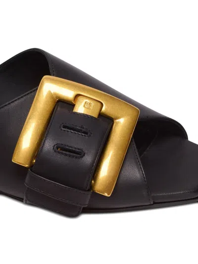 Balmain Sandals In Black